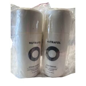 Nutrafol Root Purifier Shampoo & Strand Defender Conditioner 1oz/30ml TRAVEL DUO